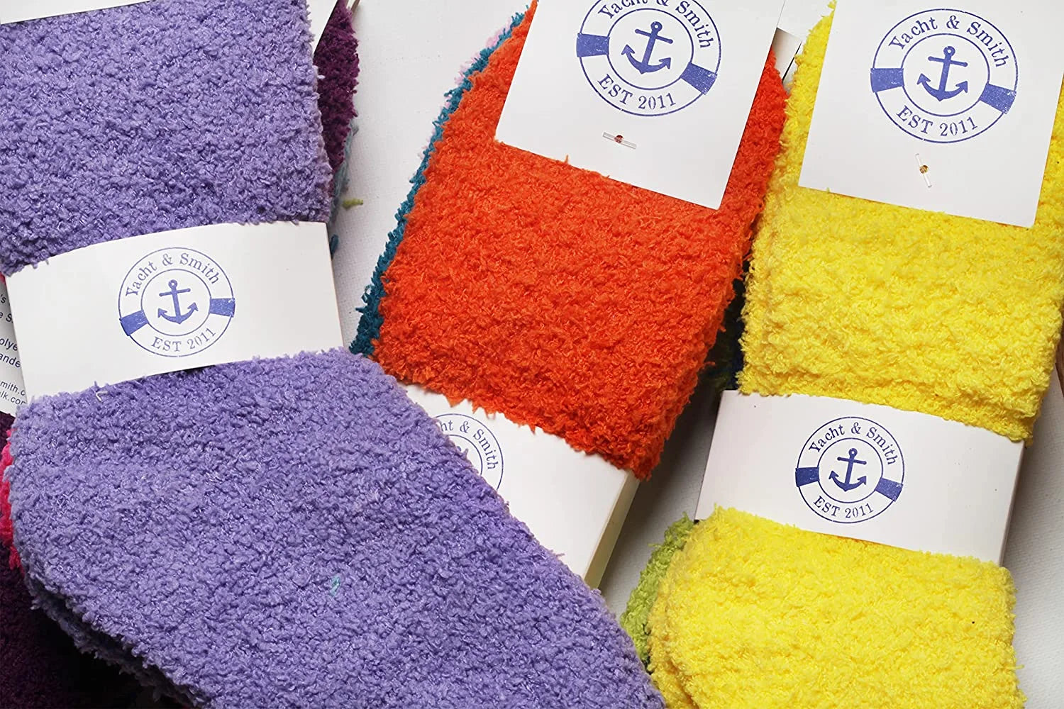 Womens Wholesale Bulk Warm and Cozy Fuzzy Socks, Colorful Winter Socks (12 Pack Assorted)