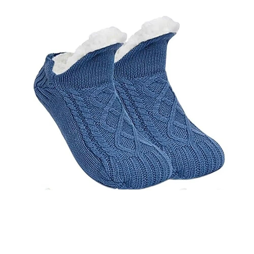 Thickened Thermal Women Mens Slipper Socks New Winter Warm Short Cotton Home Sleeping Soft Non Slip Grip Fuzzy Floor Sock Fluffy