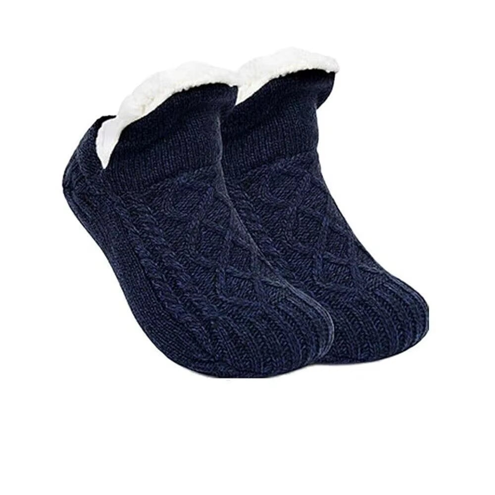Thickened Thermal Women Mens Slipper Socks New Winter Warm Short Cotton Home Sleeping Soft Non Slip Grip Fuzzy Floor Sock Fluffy